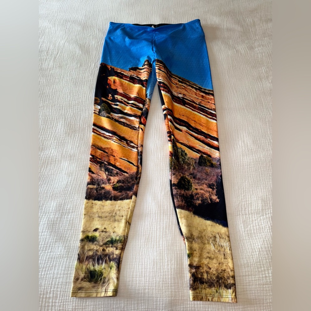 Mellivora Colorado Red Rocks Yoga Pants